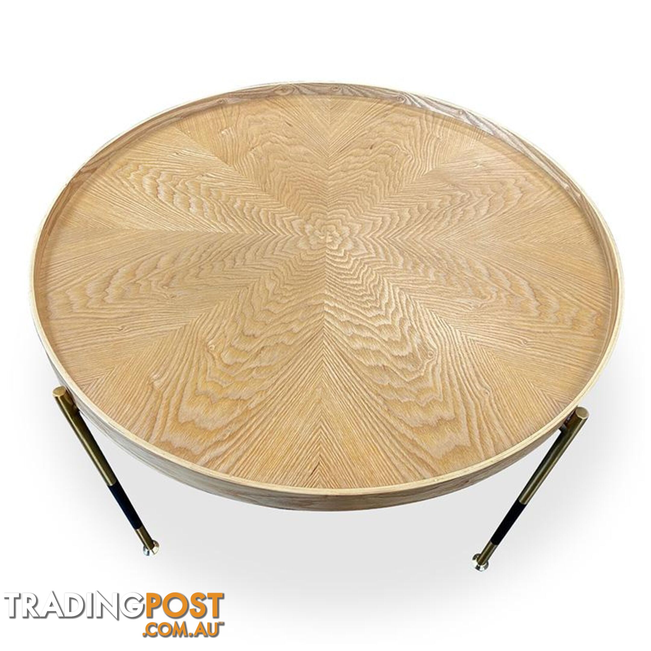 DELTA Round Coffee Table 65cm - Ash - HL-MK5479-B - 9334719010663