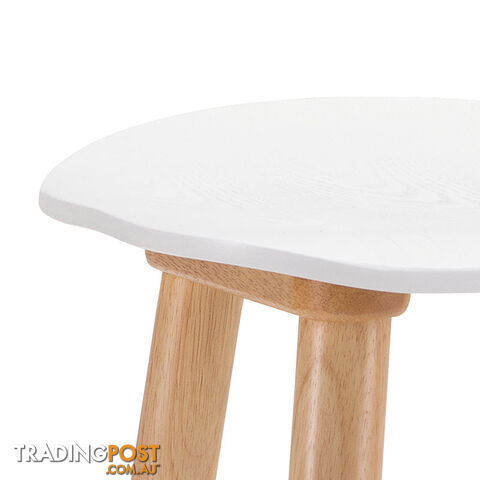 Hetty Counter Stool - Oak + White - 24092675 - 9334719007779