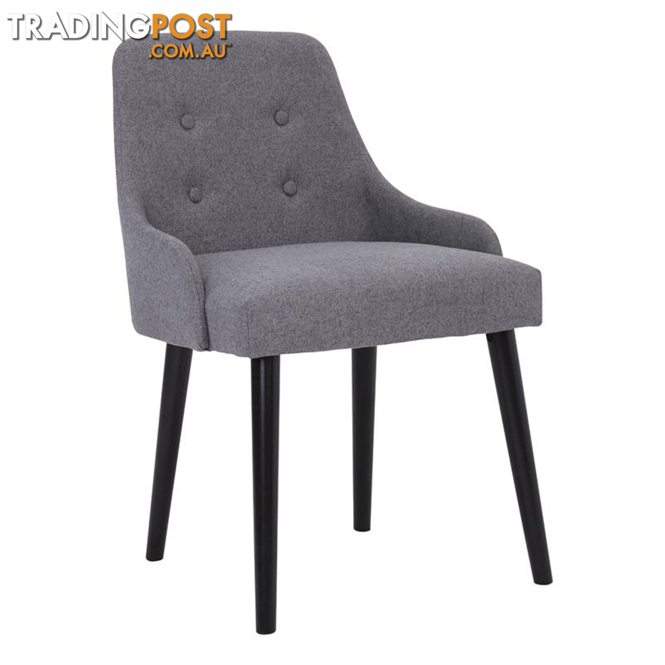 CAITLIN Dining Chair - Dim Grey - 241137 - 9334719008332