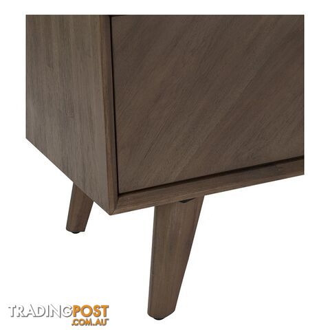 TORRELL 165cm TV Entertainment Unit - Woodline Mocha - 335010 - 9334719010625