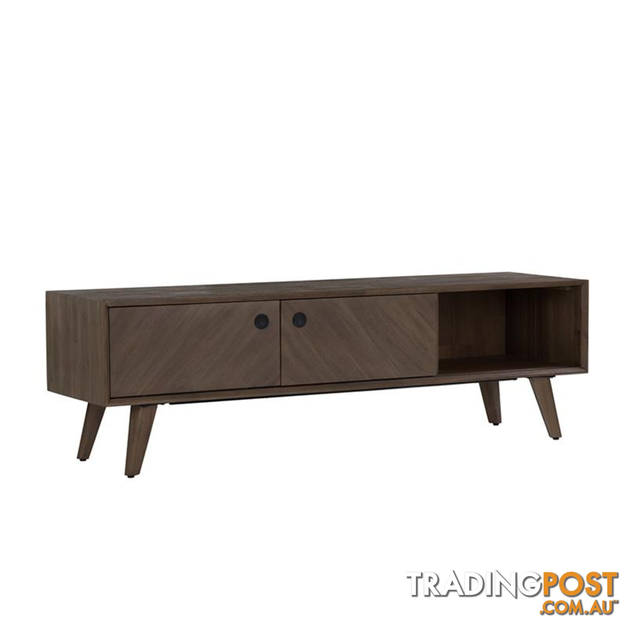 TORRELL 165cm TV Entertainment Unit - Woodline Mocha - 335010 - 9334719010625