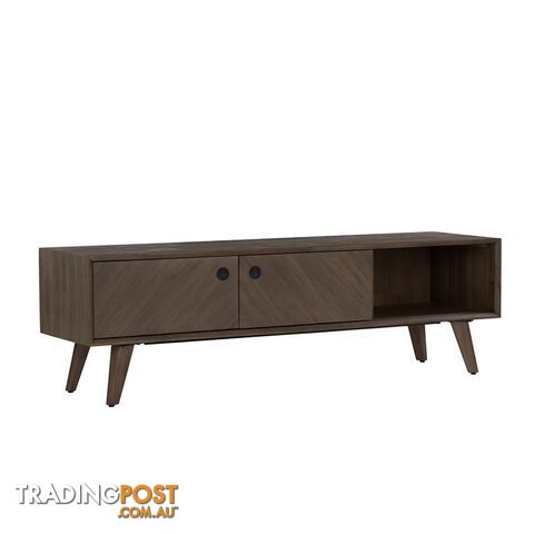 TORRELL 165cm TV Entertainment Unit - Woodline Mocha - 335010 - 9334719010625