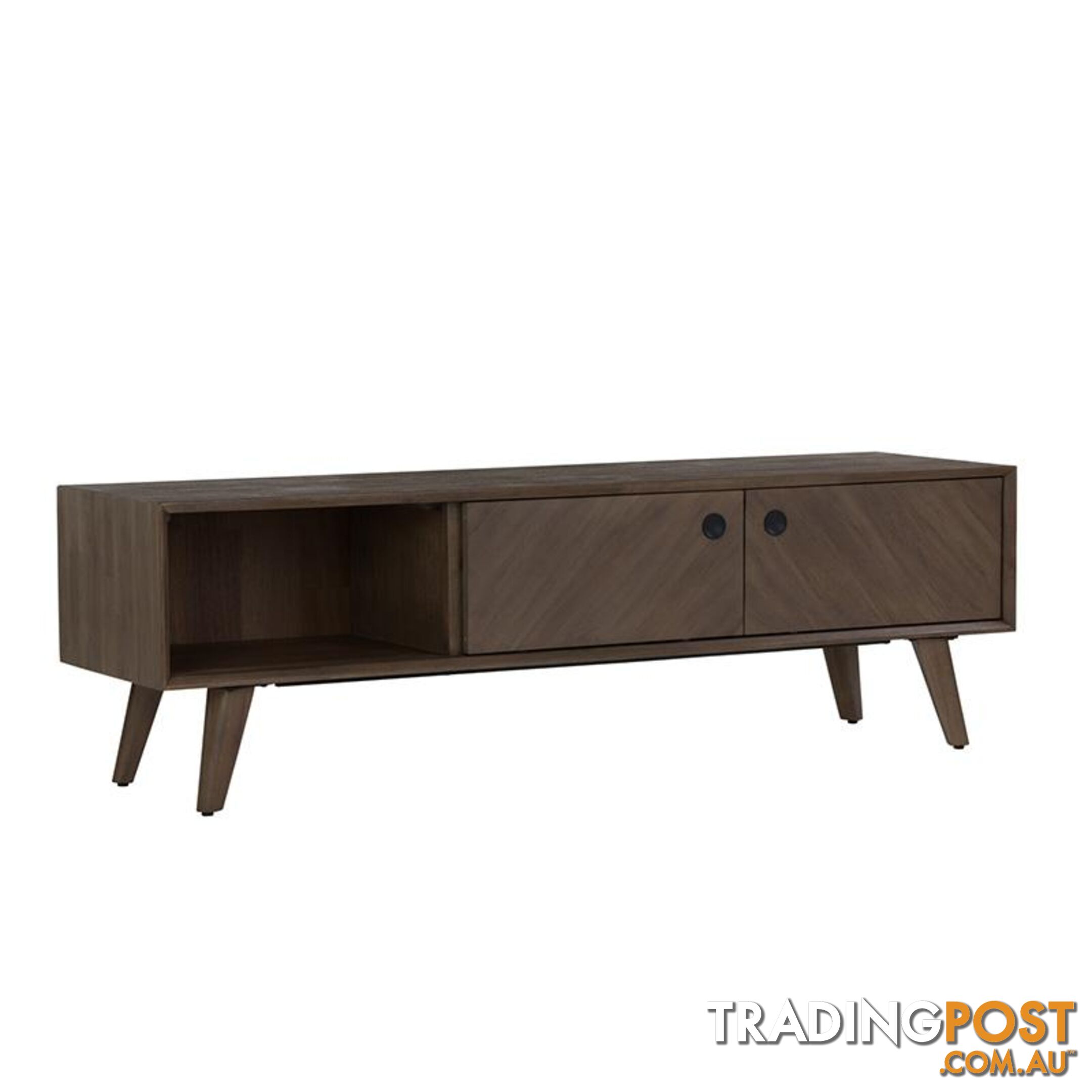 TORRELL 165cm TV Entertainment Unit - Woodline Mocha - 335010 - 9334719010625