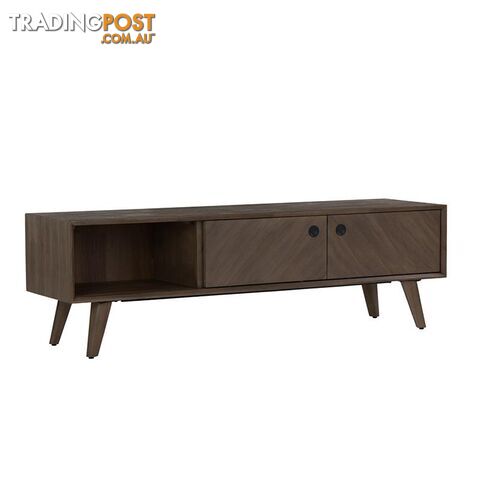 TORRELL 165cm TV Entertainment Unit - Woodline Mocha - 335010 - 9334719010625