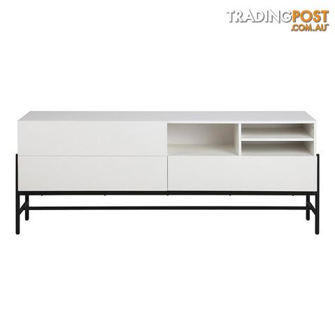 MOGEN Sideboard 185cm - White & Black - AC-H000018851 - 5713941044075