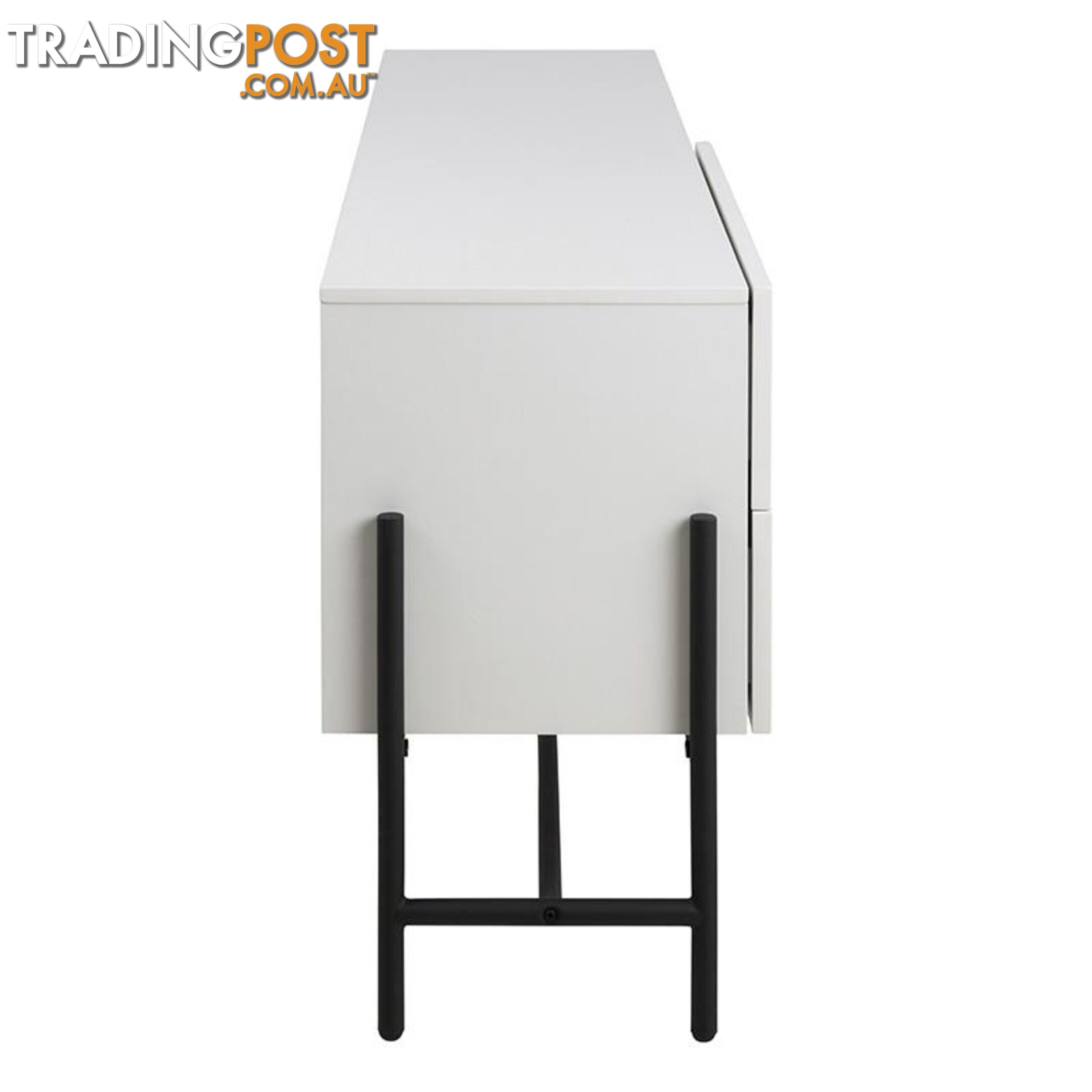 MOGEN Sideboard 185cm - White & Black - AC-H000018851 - 5713941044075