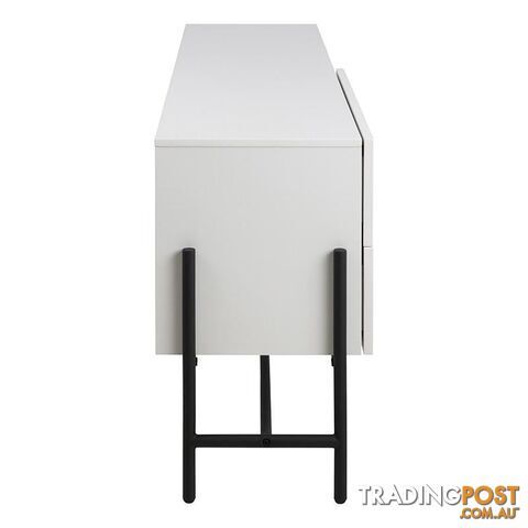 MOGEN Sideboard 185cm - White & Black - AC-H000018851 - 5713941044075