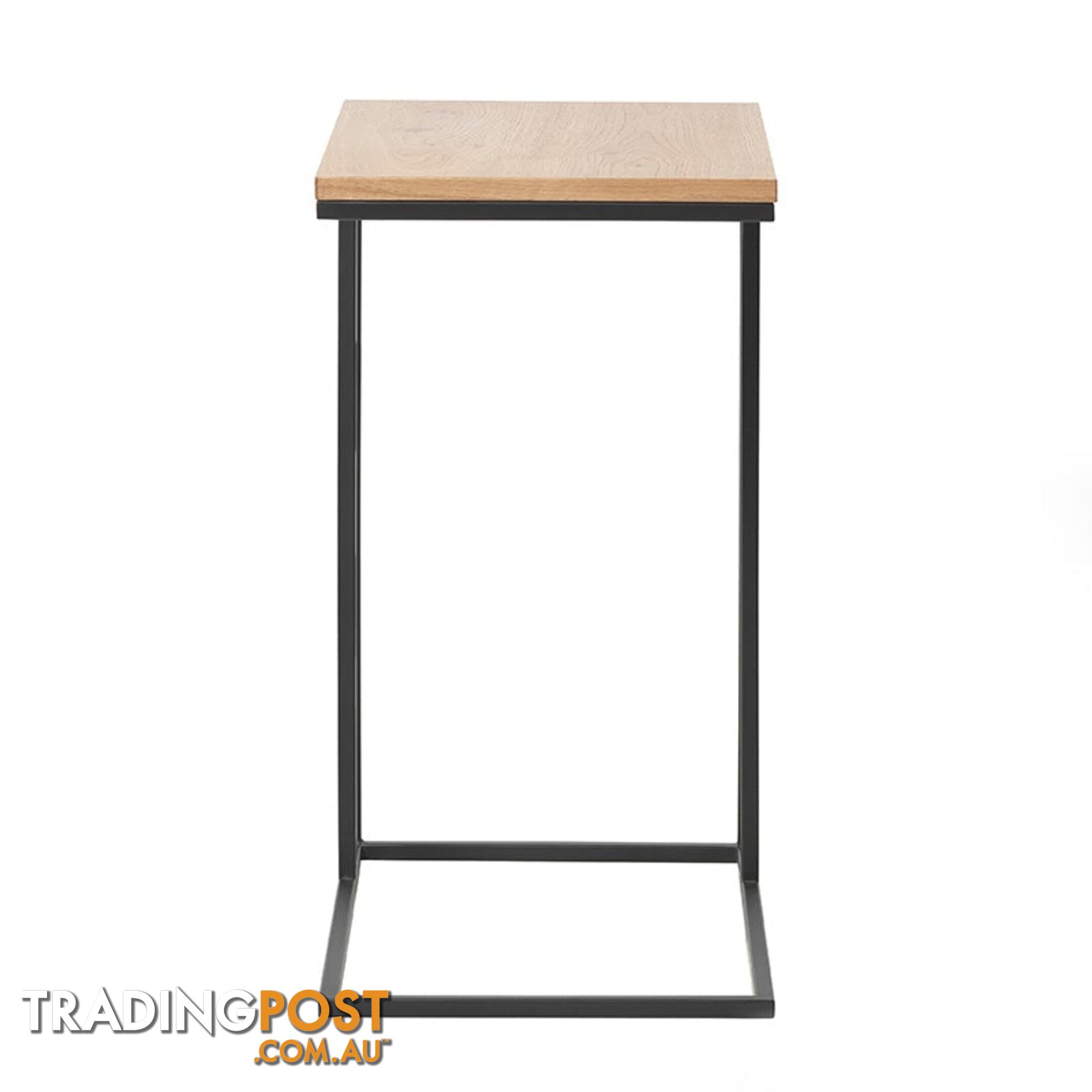 RIVOLI Laptop Table - Natural Oak / Black - 43391020 - 5704745097282