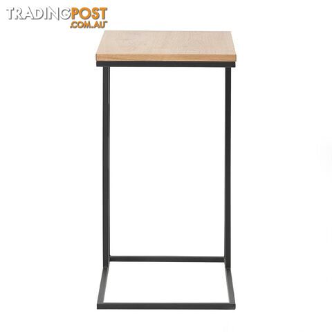 RIVOLI Laptop Table - Natural Oak / Black - 43391020 - 5704745097282