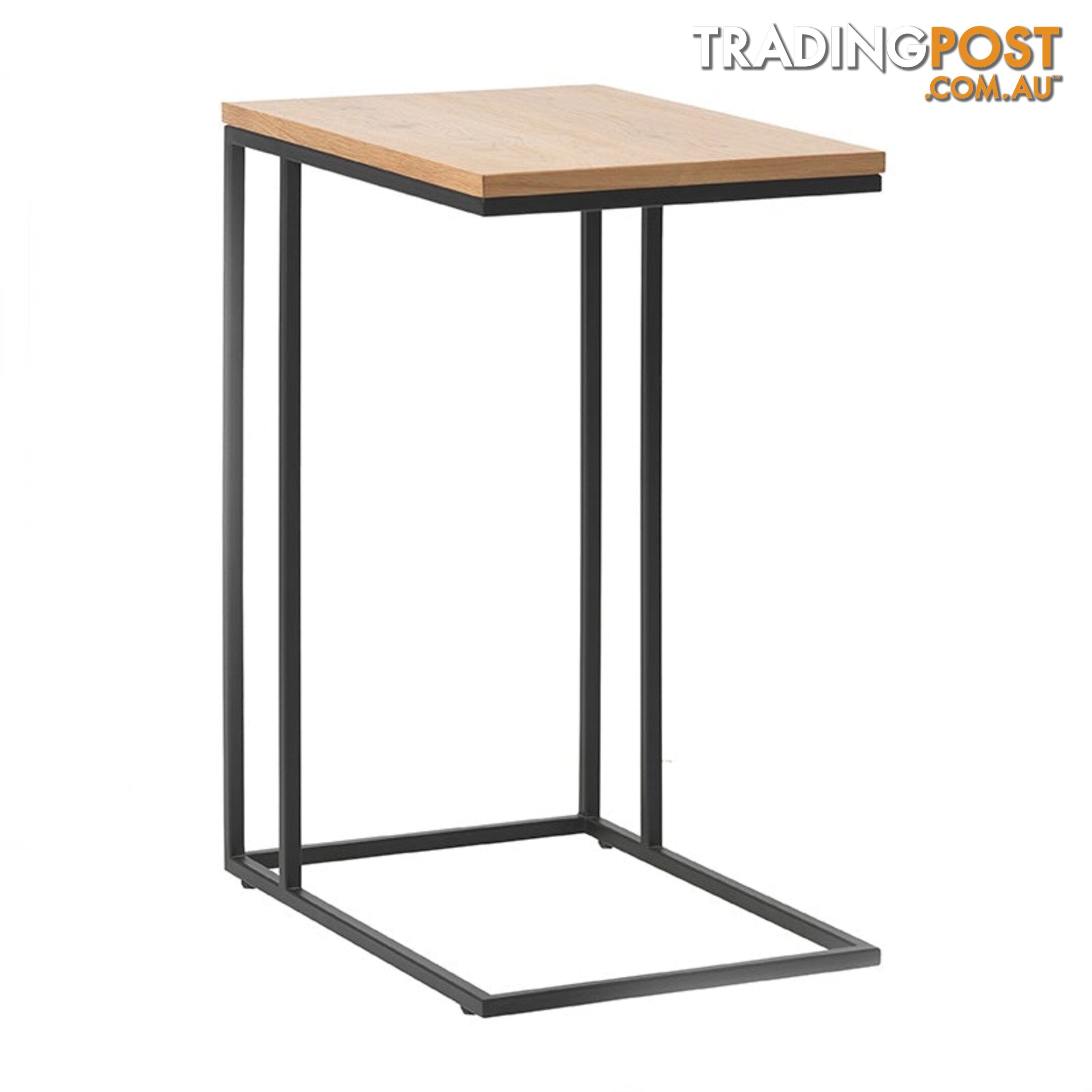 RIVOLI Laptop Table - Natural Oak / Black - 43391020 - 5704745097282