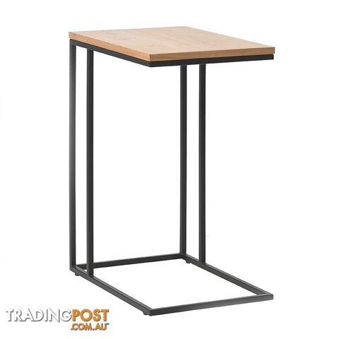 RIVOLI Laptop Table - Natural Oak / Black - 43391020 - 5704745097282