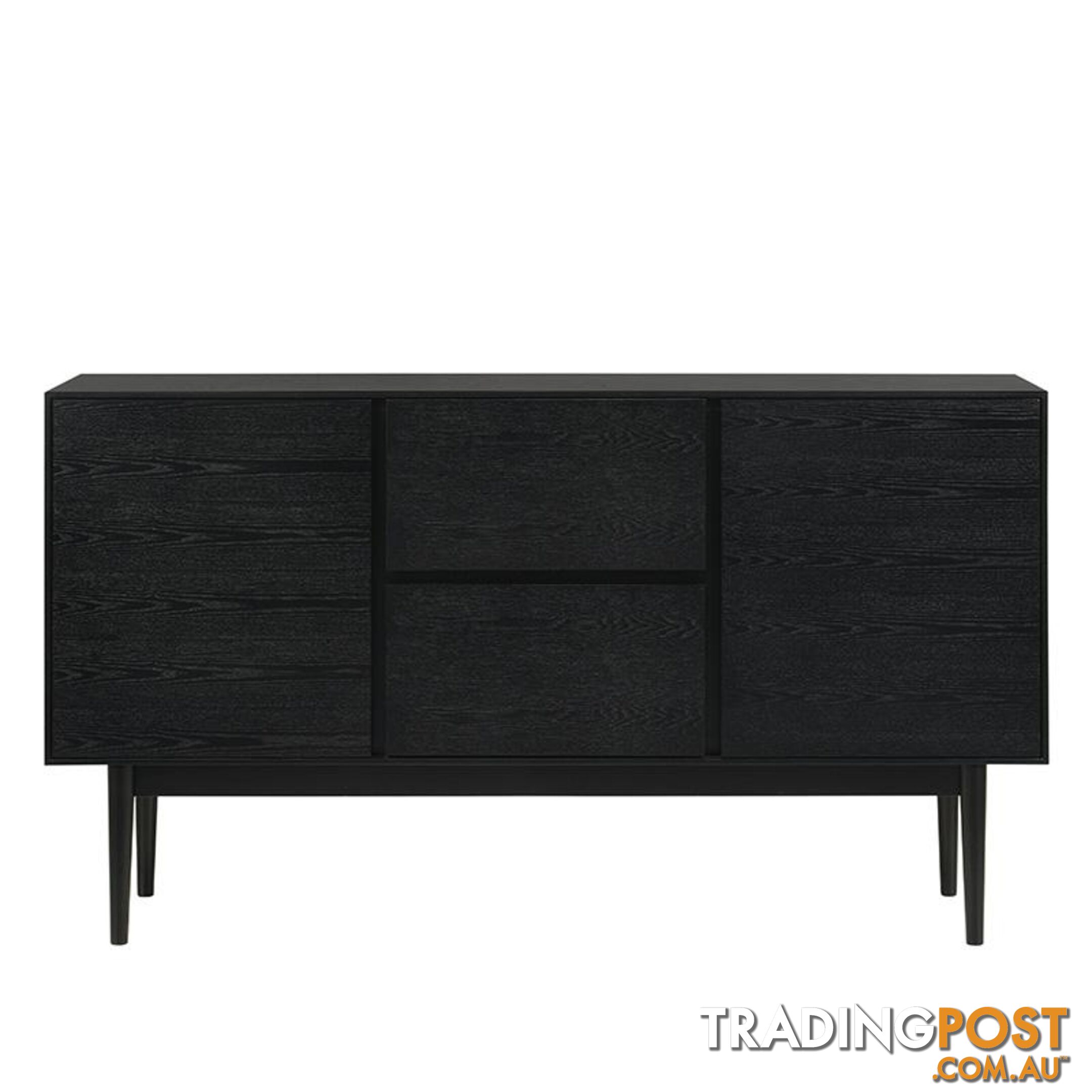 FANGO Sideboard 150cm - Black - IVS-5188 - 9334719007465