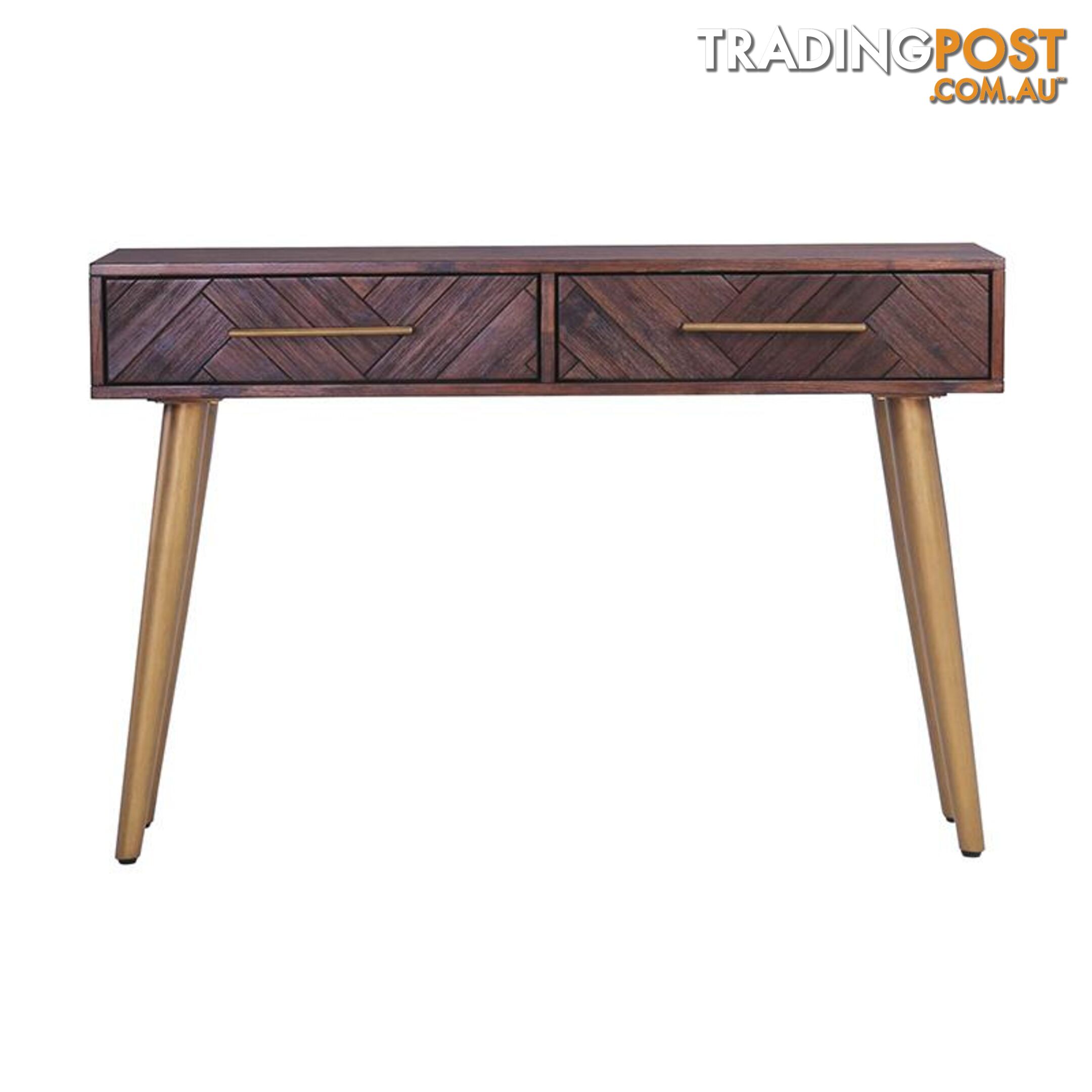 SIVAN Console Table 120cm Acacia Solid Wood - Brown - 134011 - 9334719005263