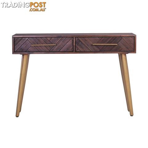 SIVAN Console Table 120cm Acacia Solid Wood - Brown - 134011 - 9334719005263