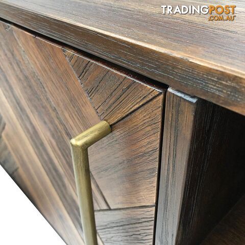 SIVAN Console Table 120cm Acacia Solid Wood - Brown - 134011 - 9334719005263