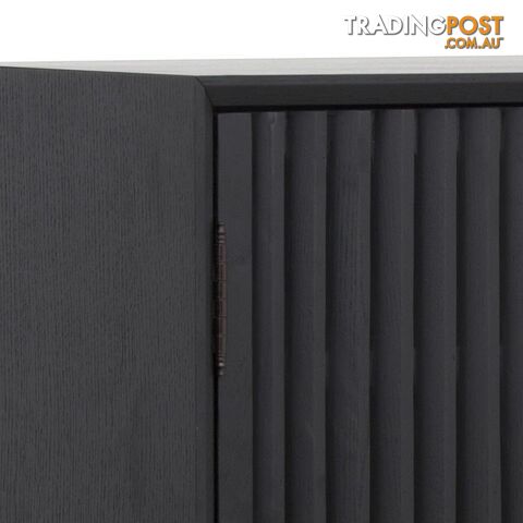 ASLOG Tall Sideboard 90cm - Black - DI-J9660 - 9334719001968