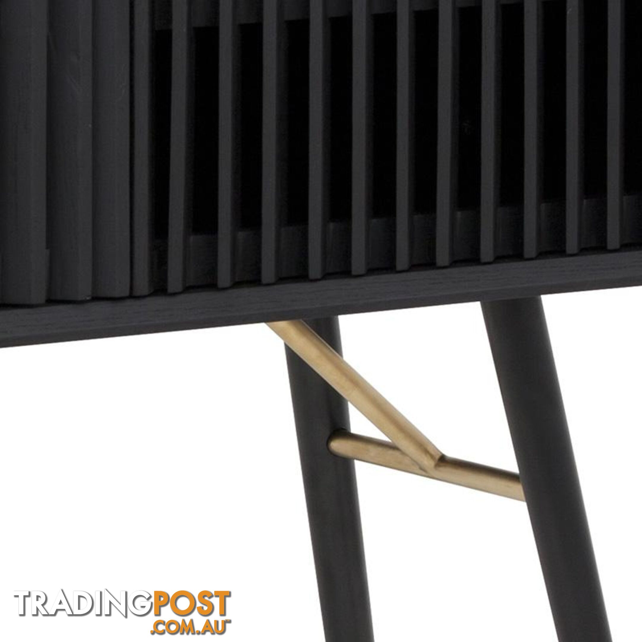 ASLOG Tall Sideboard 90cm - Black - DI-J9660 - 9334719001968