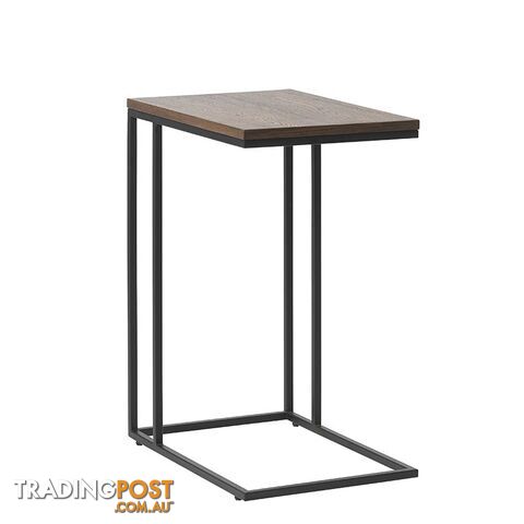 RIVOLI Laptop Table - Smoked Oak / Black - 43393020 - 5704745097299