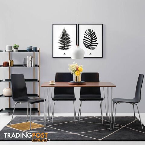 Large Fern Print in Black Frame - A202055 - 9334719009636