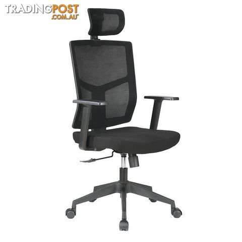MILOS Black Mesh Office Chair - MF-76AHI077 - 9334719010175