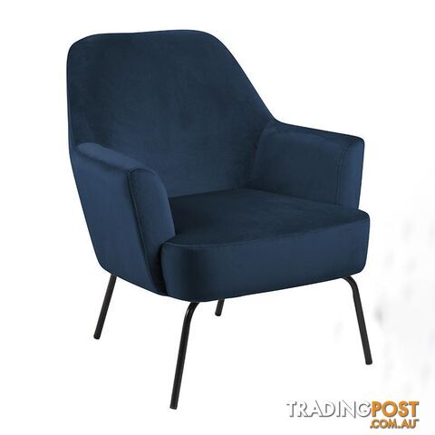 MONROE Lounge Chair - Navy Blue - AC-0000090654 - 5713941165848