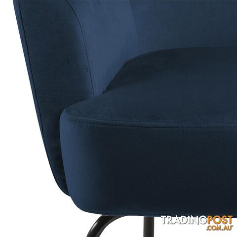 MONROE Lounge Chair - Navy Blue - AC-0000090654 - 5713941165848