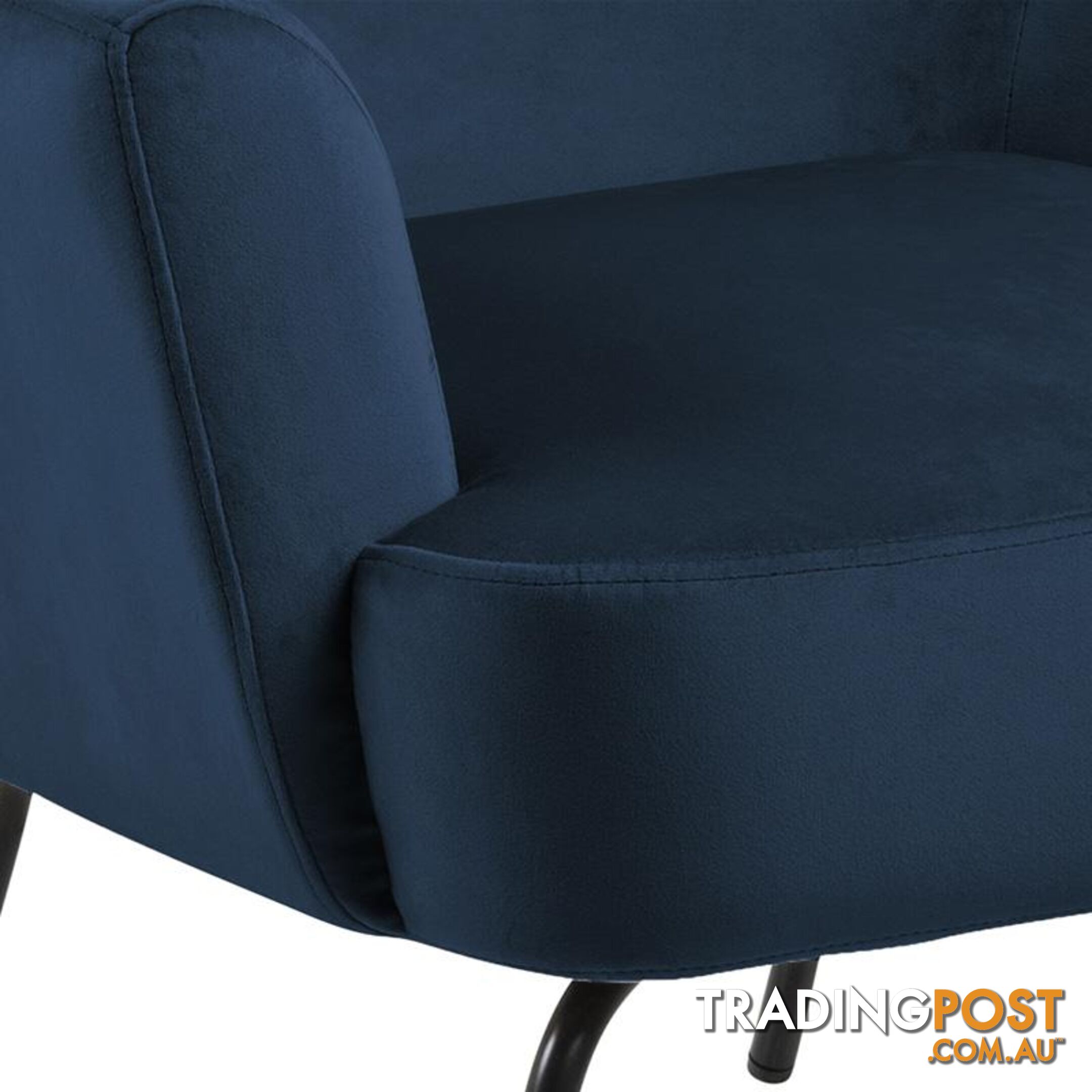 MONROE Lounge Chair - Navy Blue - AC-0000090654 - 5713941165848