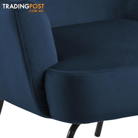 MONROE Lounge Chair - Navy Blue - AC-0000090654 - 5713941165848