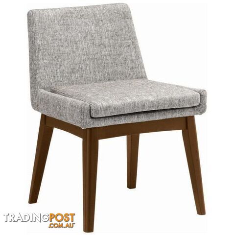 MAYA Dining Chair - Cocoa + Pebble Grey - MAYA_DC109-6005 - 9334719003092