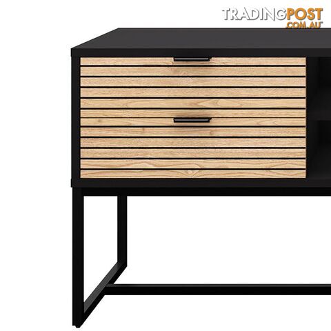 ODENCE Entertainment TV Unit - 150cm - Natural & Black - AS-ODENCETU01 - 9334719010960