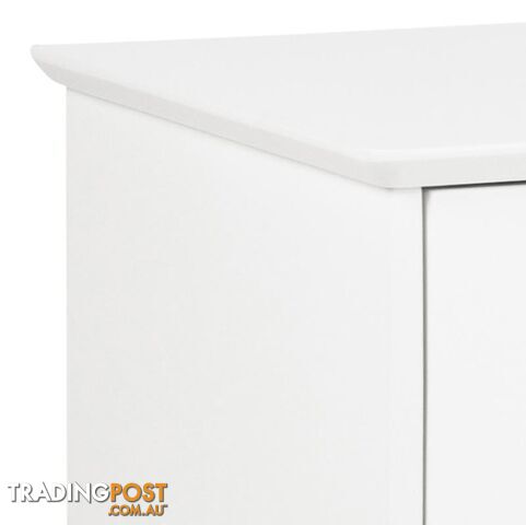 SABINE Sideboard 180cm - White/Natural - AC-91721-1 - 5705994999631