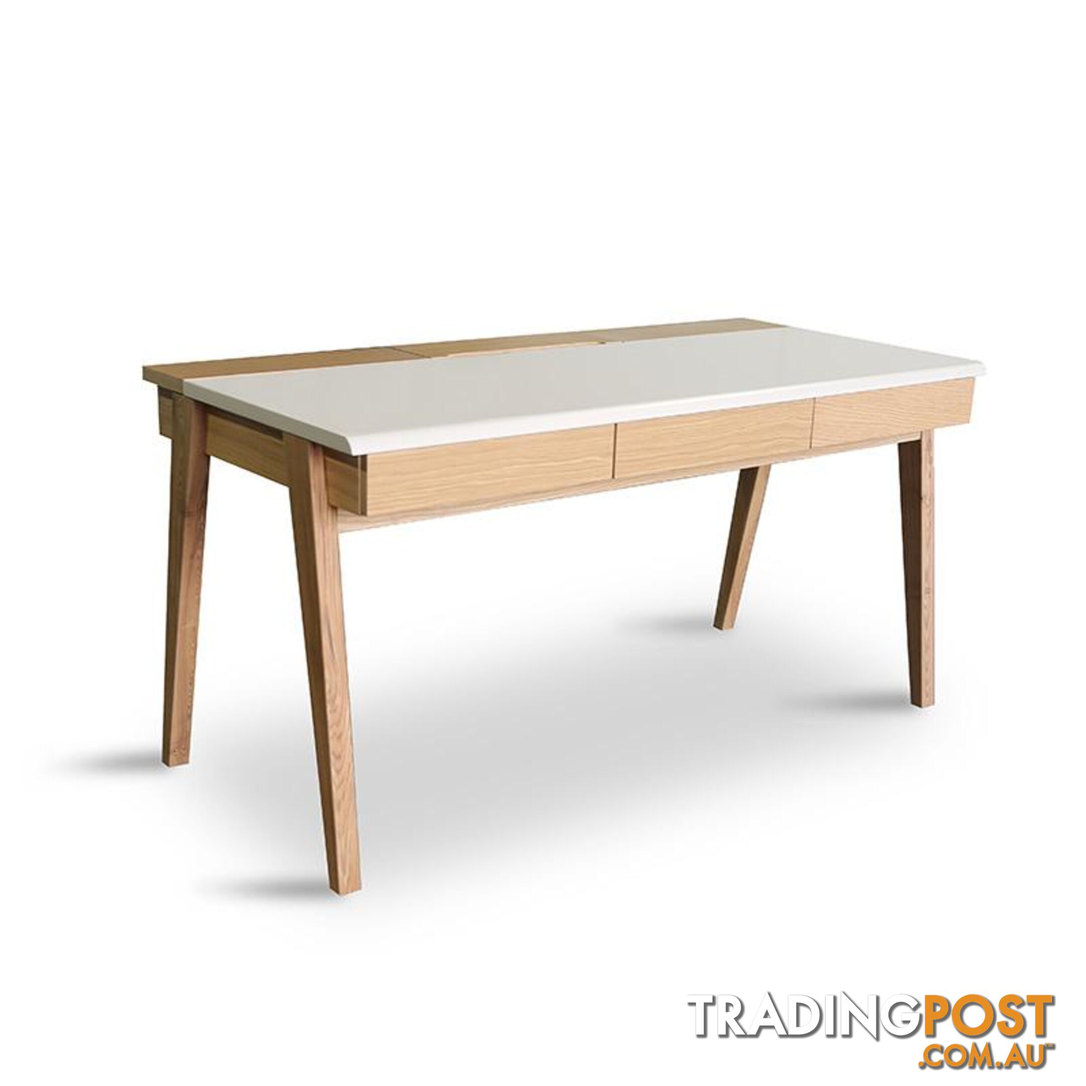 DEXTER Study Desk 1.5M - White - LI-NS5792 - 9334719002903