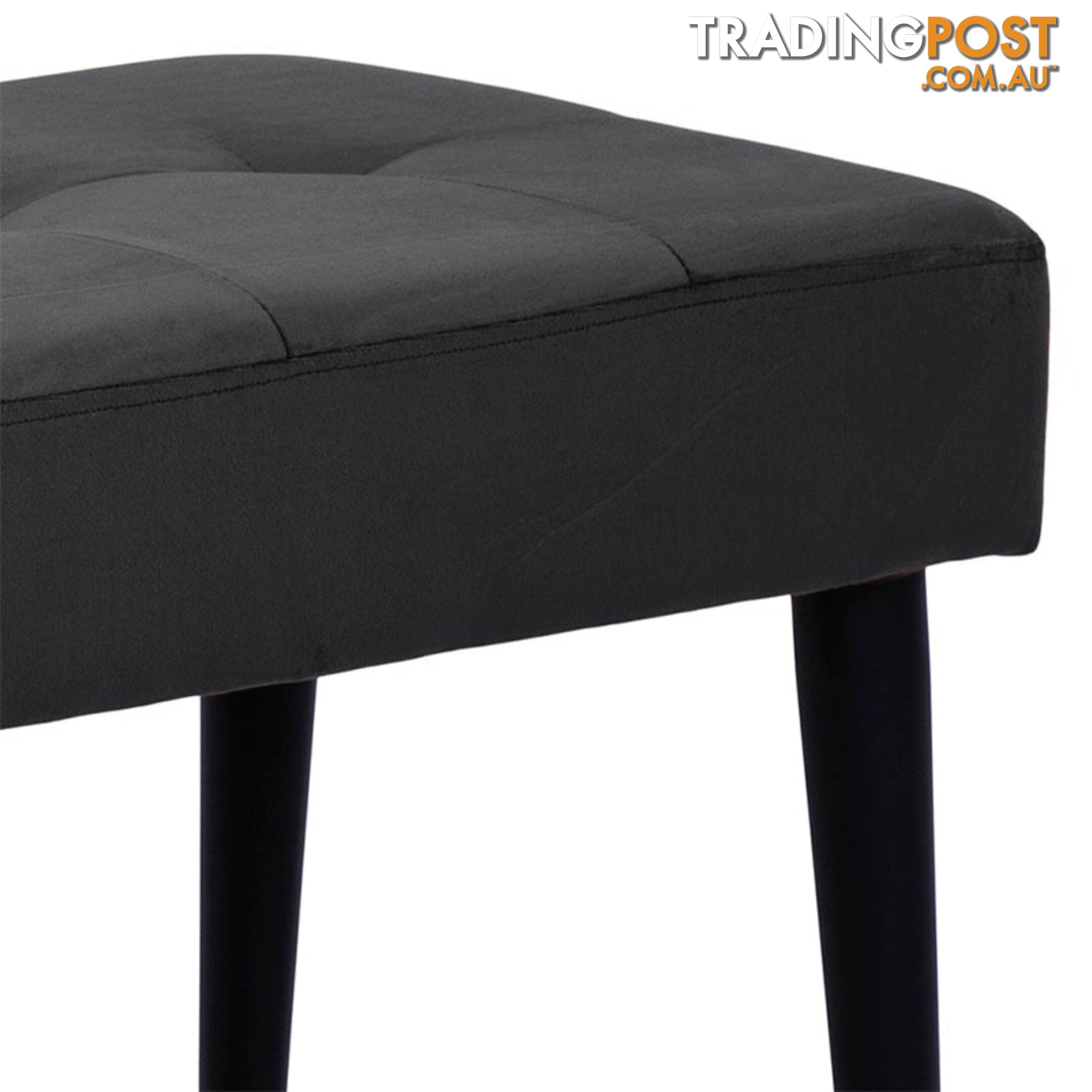 GASTON Bench Seat 140cm - Dark Grey - AC-0000092336 - 5713941107848