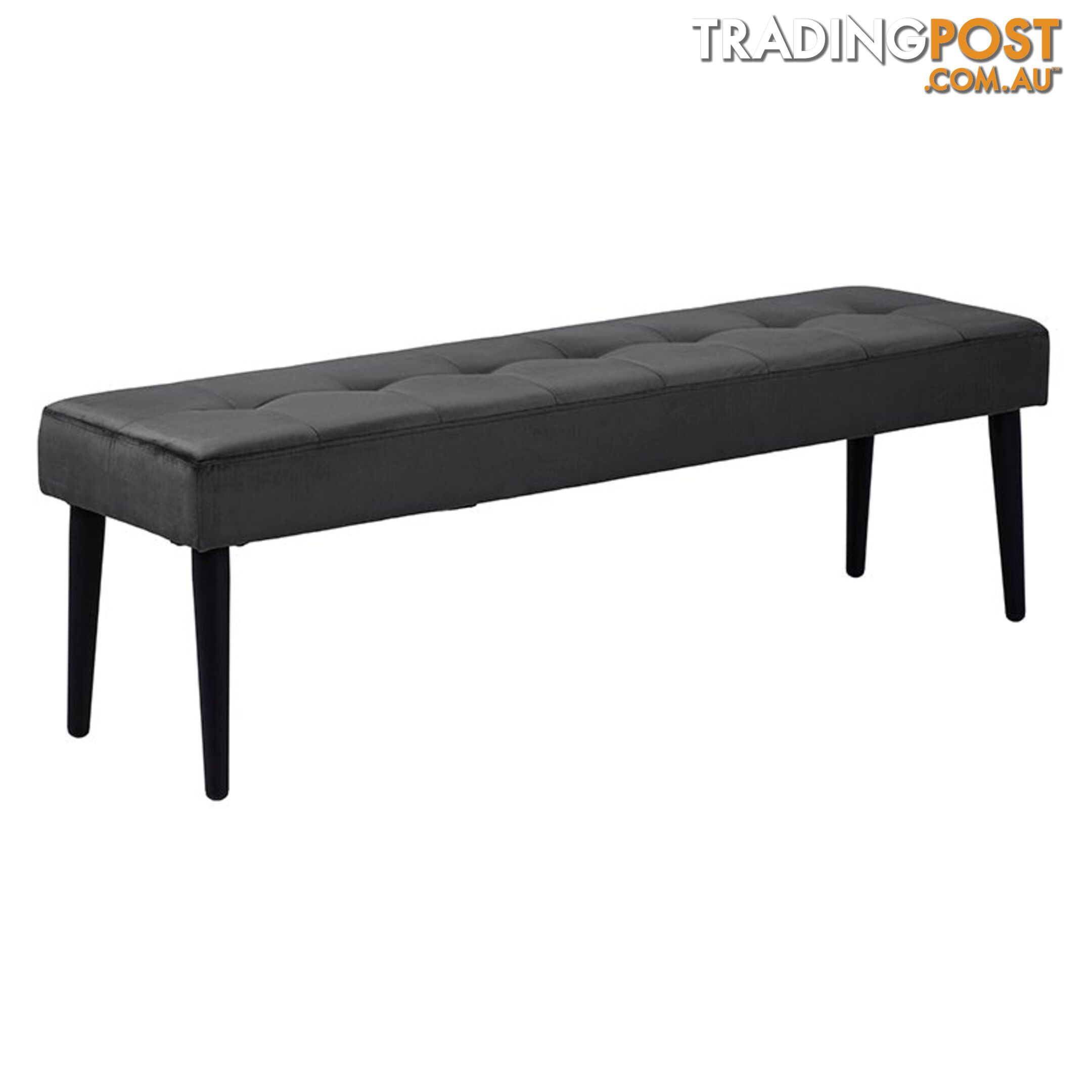 GASTON Bench Seat 140cm - Dark Grey - AC-0000092336 - 5713941107848