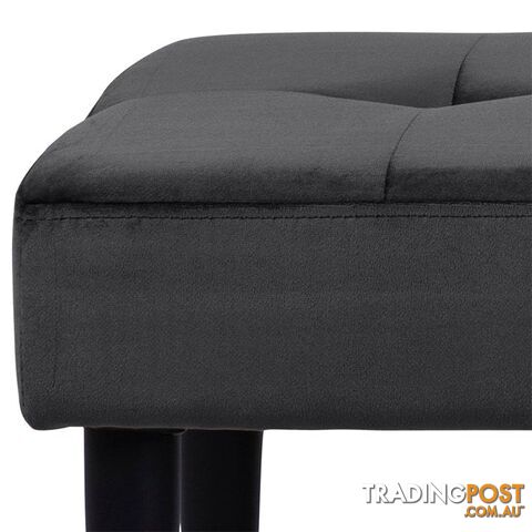 GASTON Bench Seat 140cm - Dark Grey - AC-0000092336 - 5713941107848
