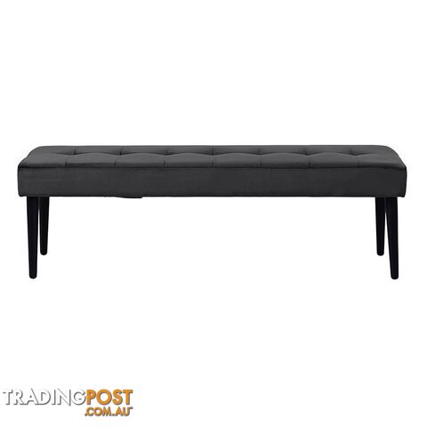 GASTON Bench Seat 140cm - Dark Grey - AC-0000092336 - 5713941107848