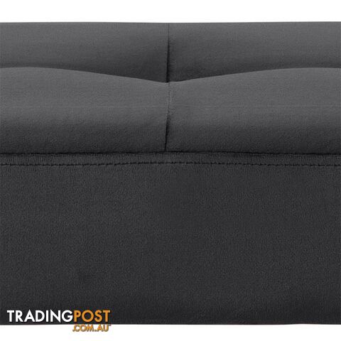 GASTON Bench Seat 140cm - Dark Grey - AC-0000092336 - 5713941107848