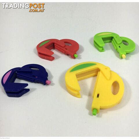 4pc Airtight Seal Food Bag Storage Sealing Clips Plastic Bags Ziplock Clip - KPL-001 - 9334719002231