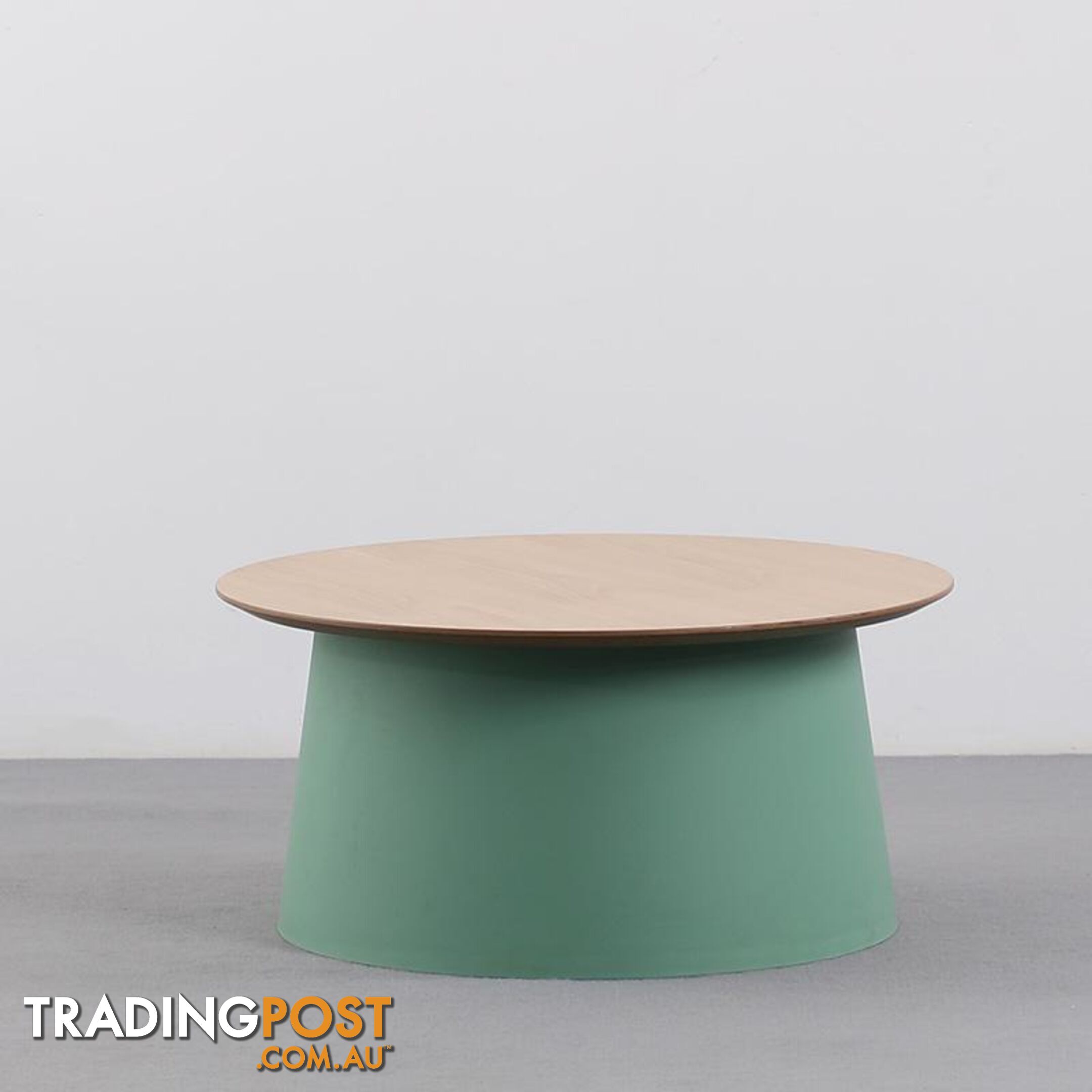 ZEEBA Coffee Table 69cm - Green & Natural - BB-299M-GR - 9334719010991