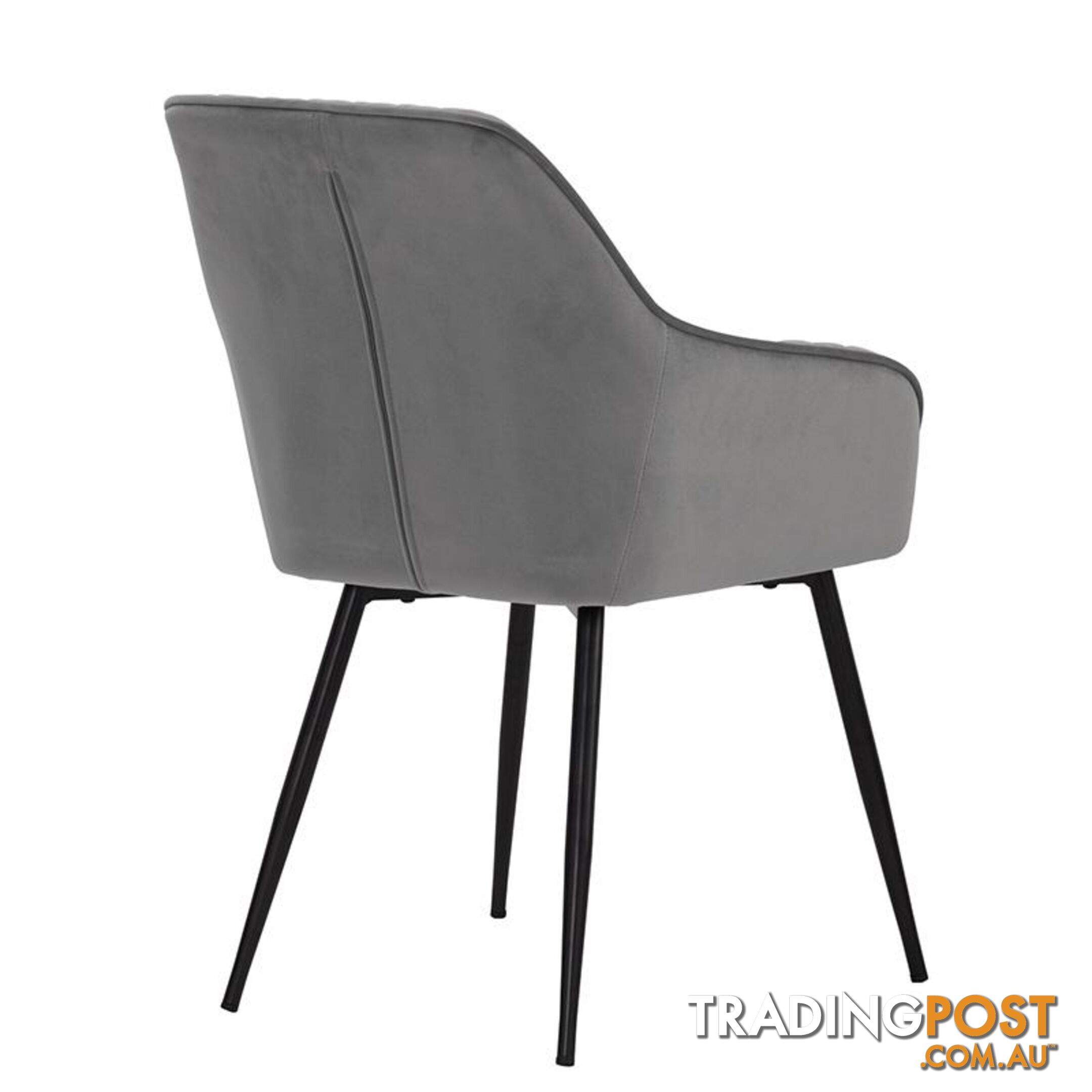 HAKON Dining Chair -  Grey & Black - 241247 - 9334719009704