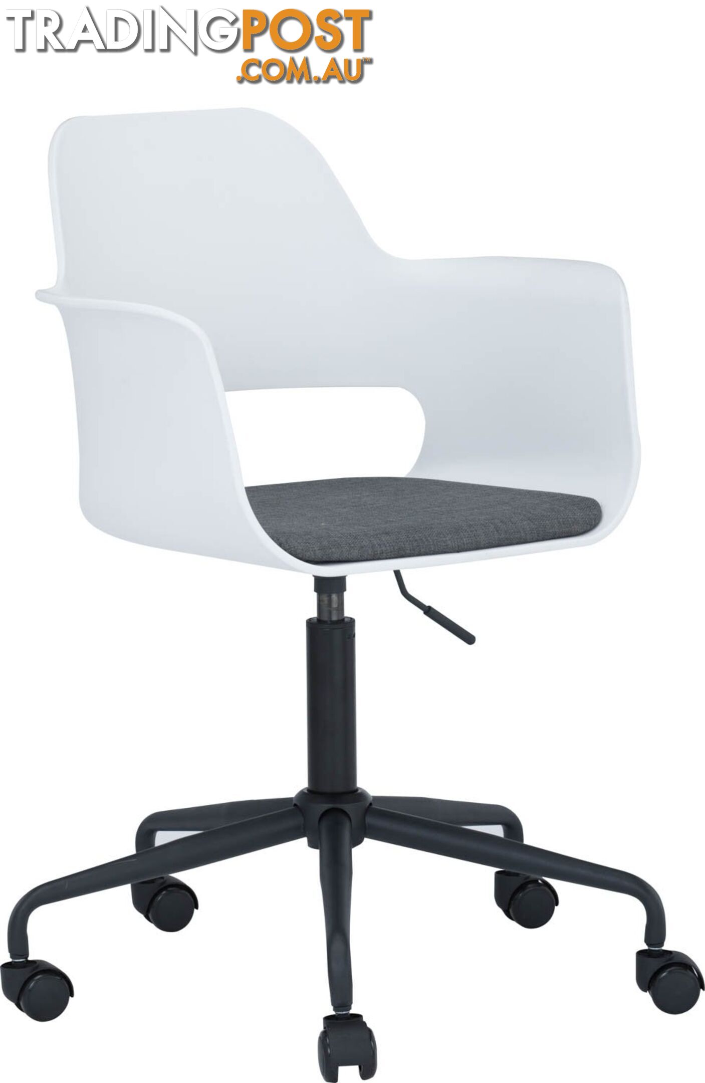 LAXMI Swivel Chair - White - 221002 - 9334719005911