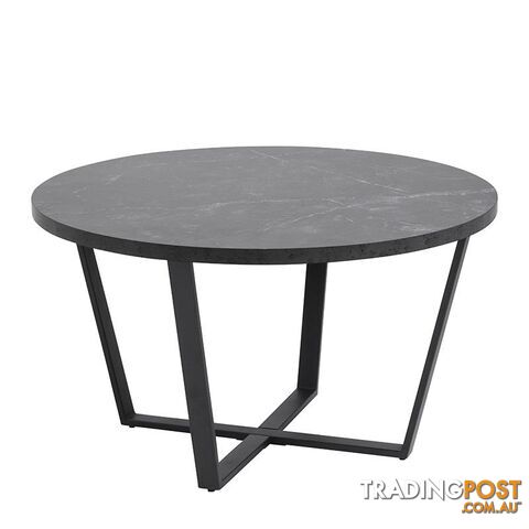 LOTTA Round Coffee Table 77cm - Black - AC-0000085723 - 5713941108142