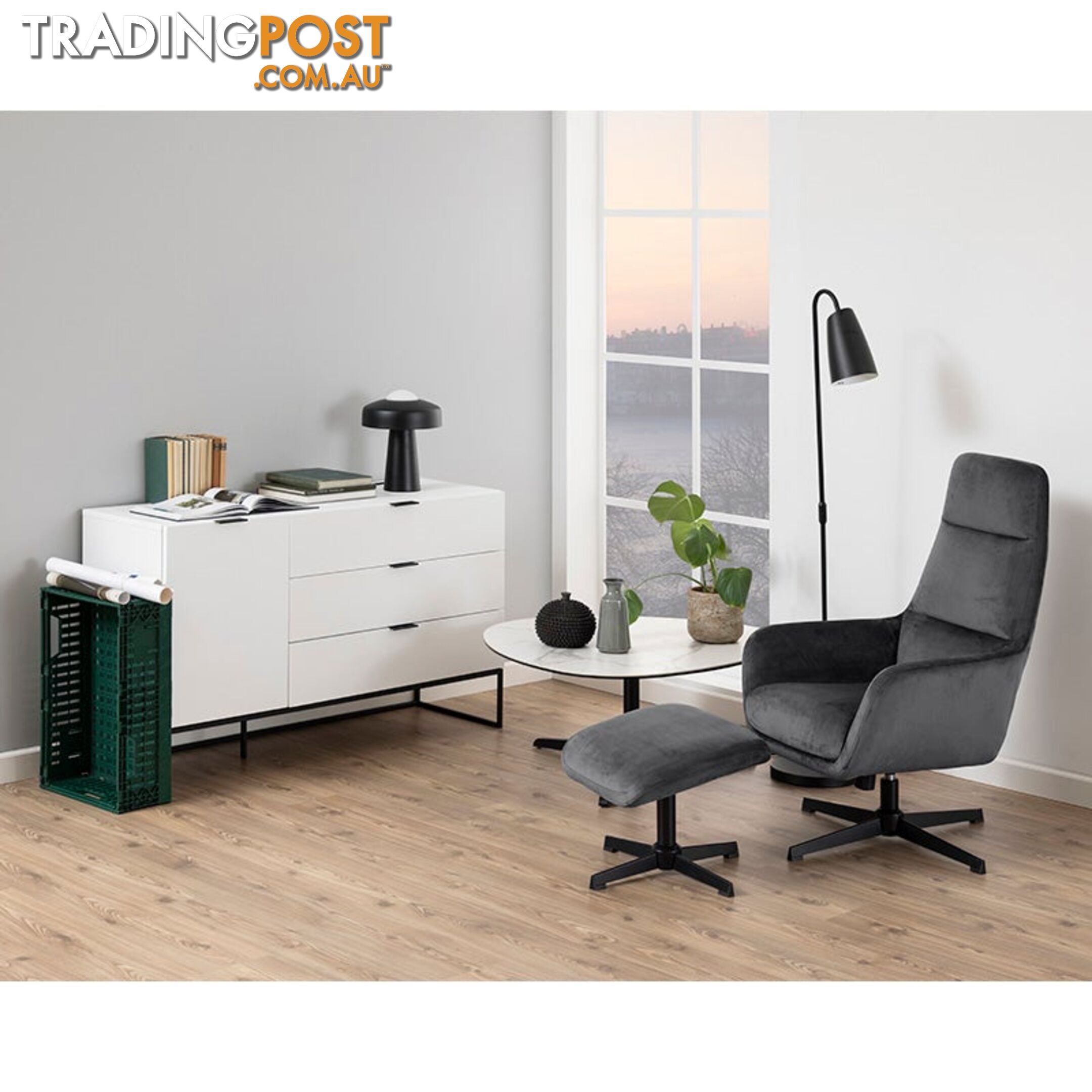 SVANA Sideboard 134cm - White - AC-H000020357 - 5713941089670