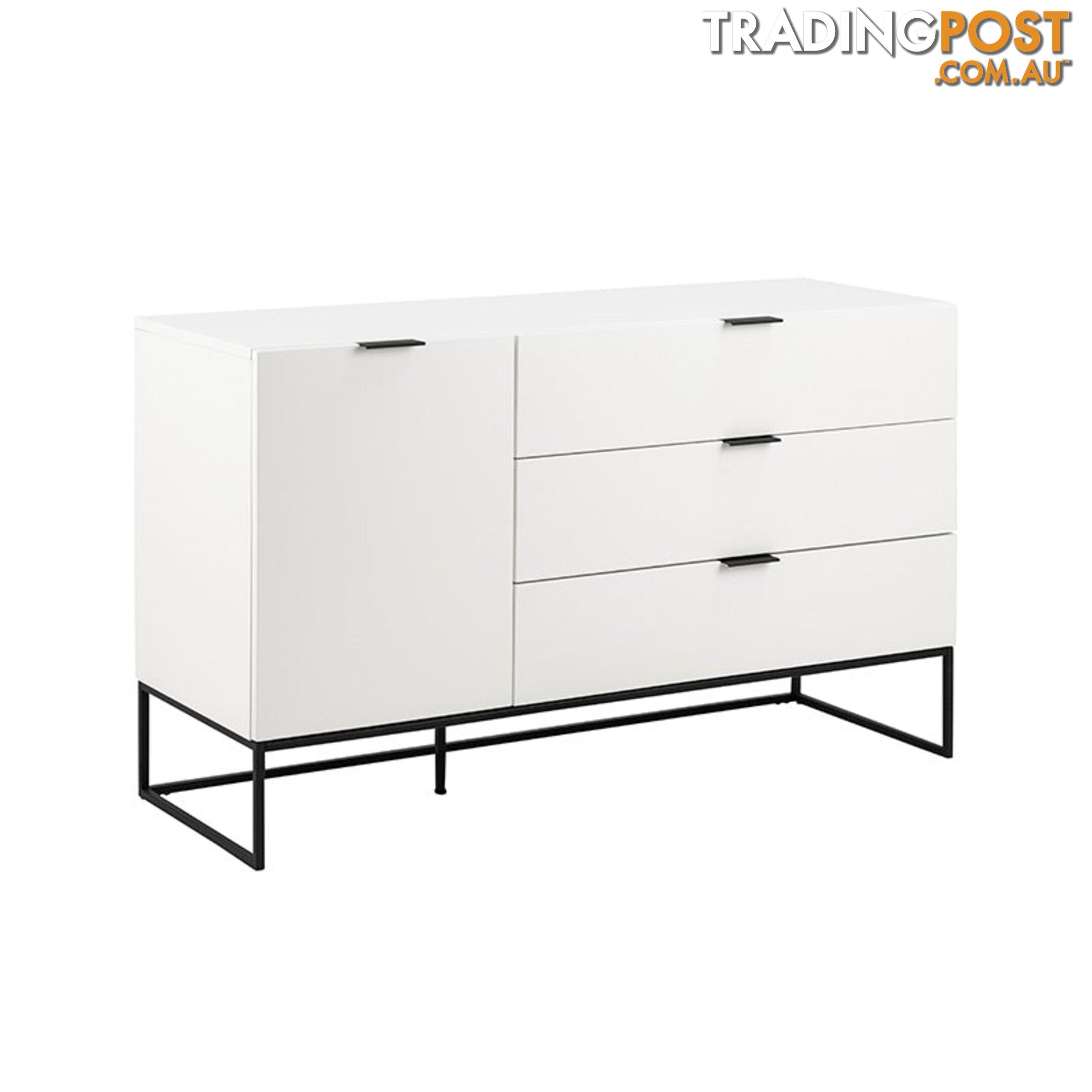 SVANA Sideboard 134cm - White - AC-H000020357 - 5713941089670