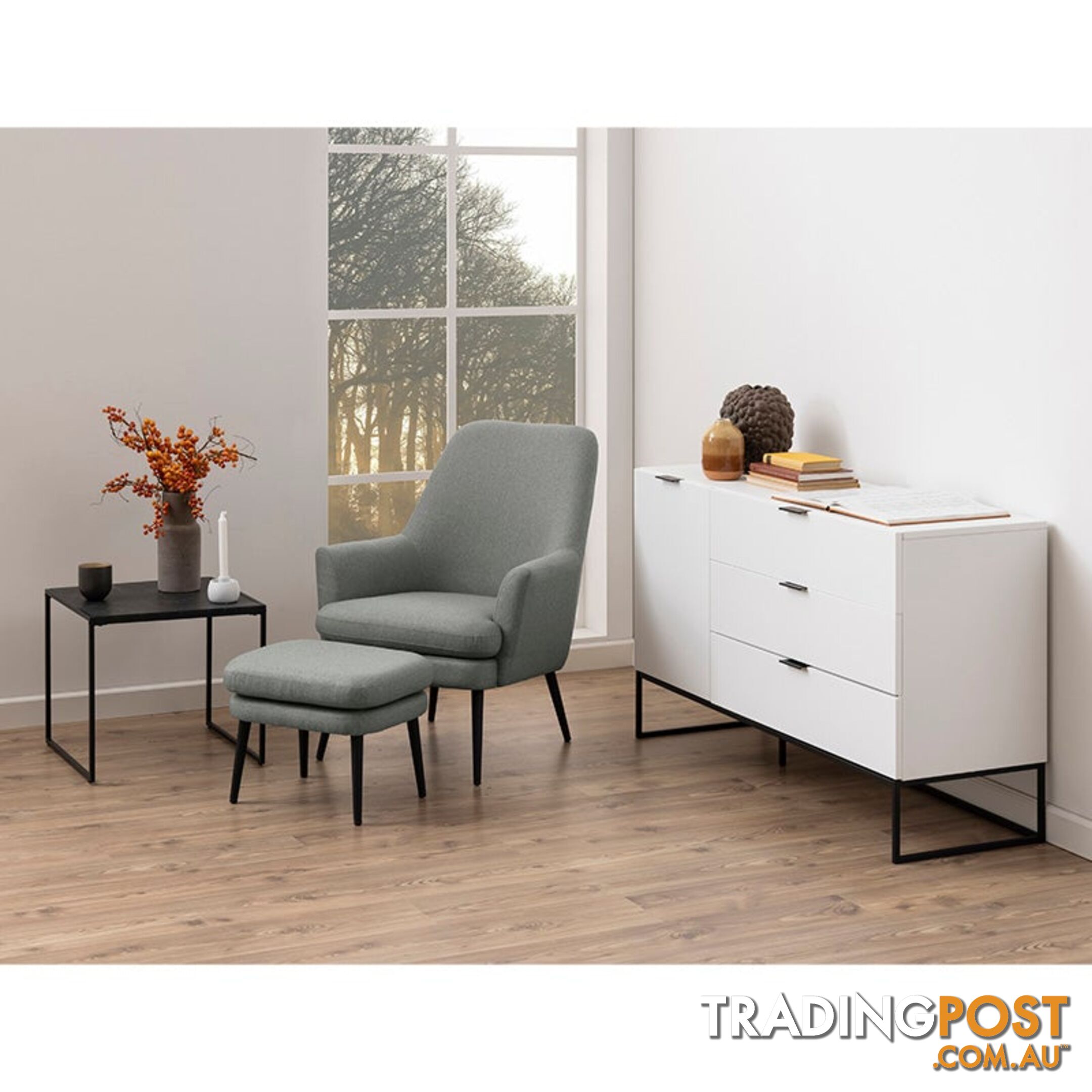 SVANA Sideboard 134cm - White - AC-H000020357 - 5713941089670