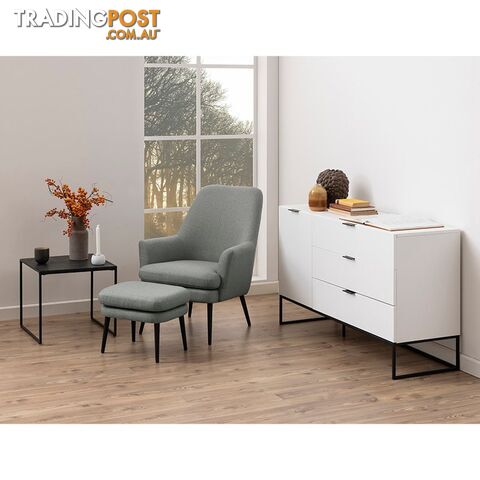 SVANA Sideboard 134cm - White - AC-H000020357 - 5713941089670