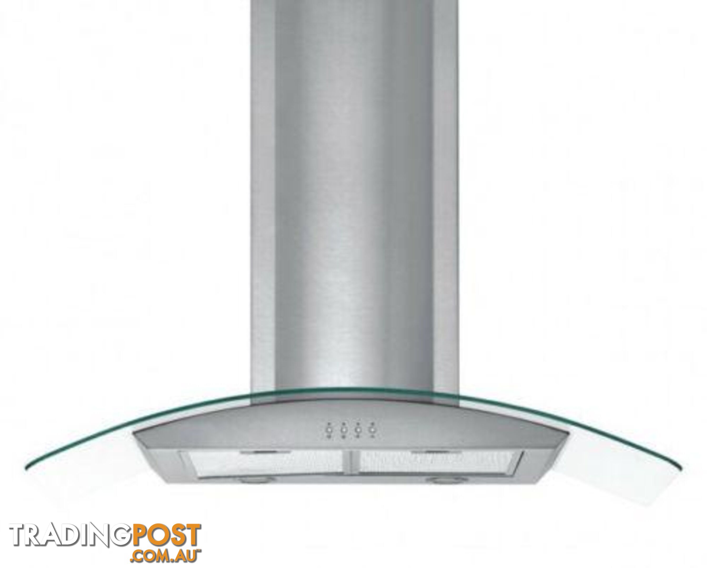 PYE 900mm Stainless Steel Glass Canopy Range Hood - RH900S