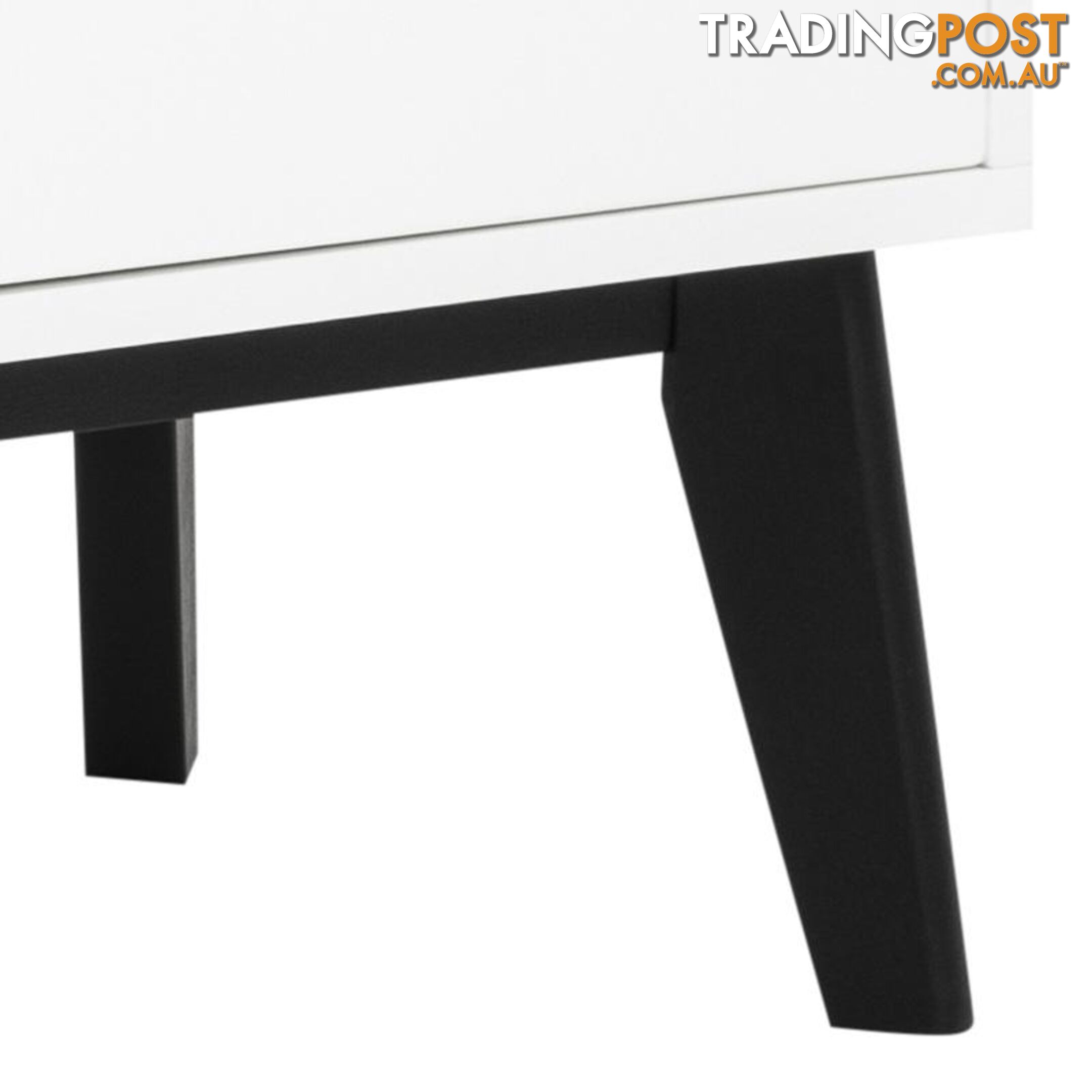 SABINE Sideboard 180cm - White/Black - AC-91721-2 - 5705994999648