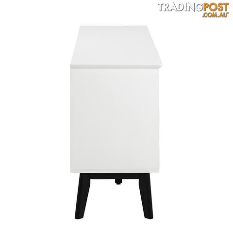 SABINE Sideboard 180cm - White/Black - AC-91721-2 - 5705994999648