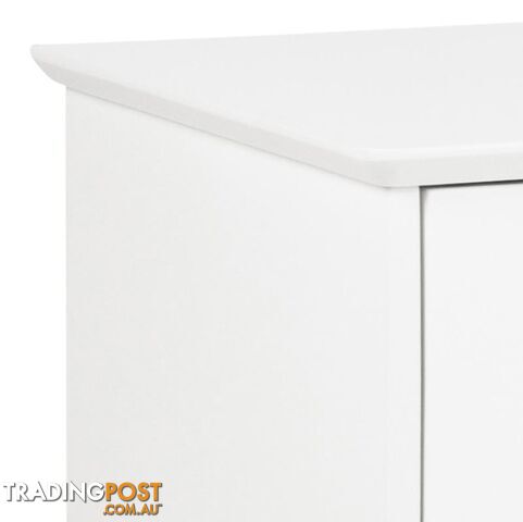 SABINE Sideboard 180cm - White/Black - AC-91721-2 - 5705994999648